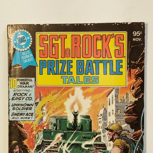 DC COMICS Books Vintage 1979 Secret Origins Super-Heroes SGT ROCK'S BATTLE EXC - Picture 9 of 12